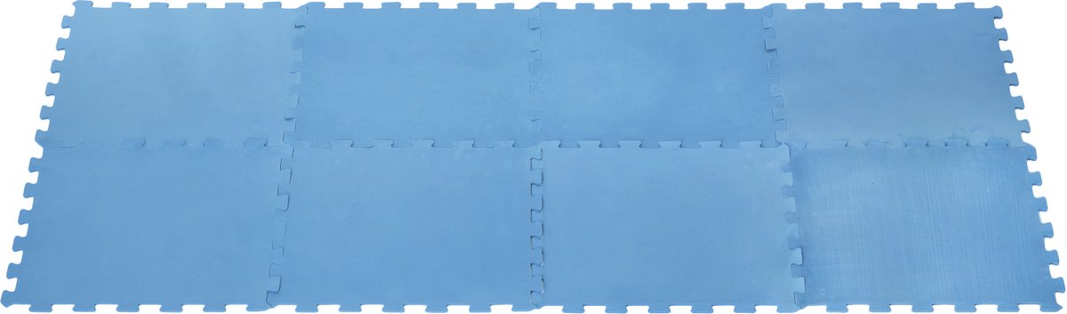 Neka (Intex) Vloertegels - 8 stuks 50x50 cm blauw