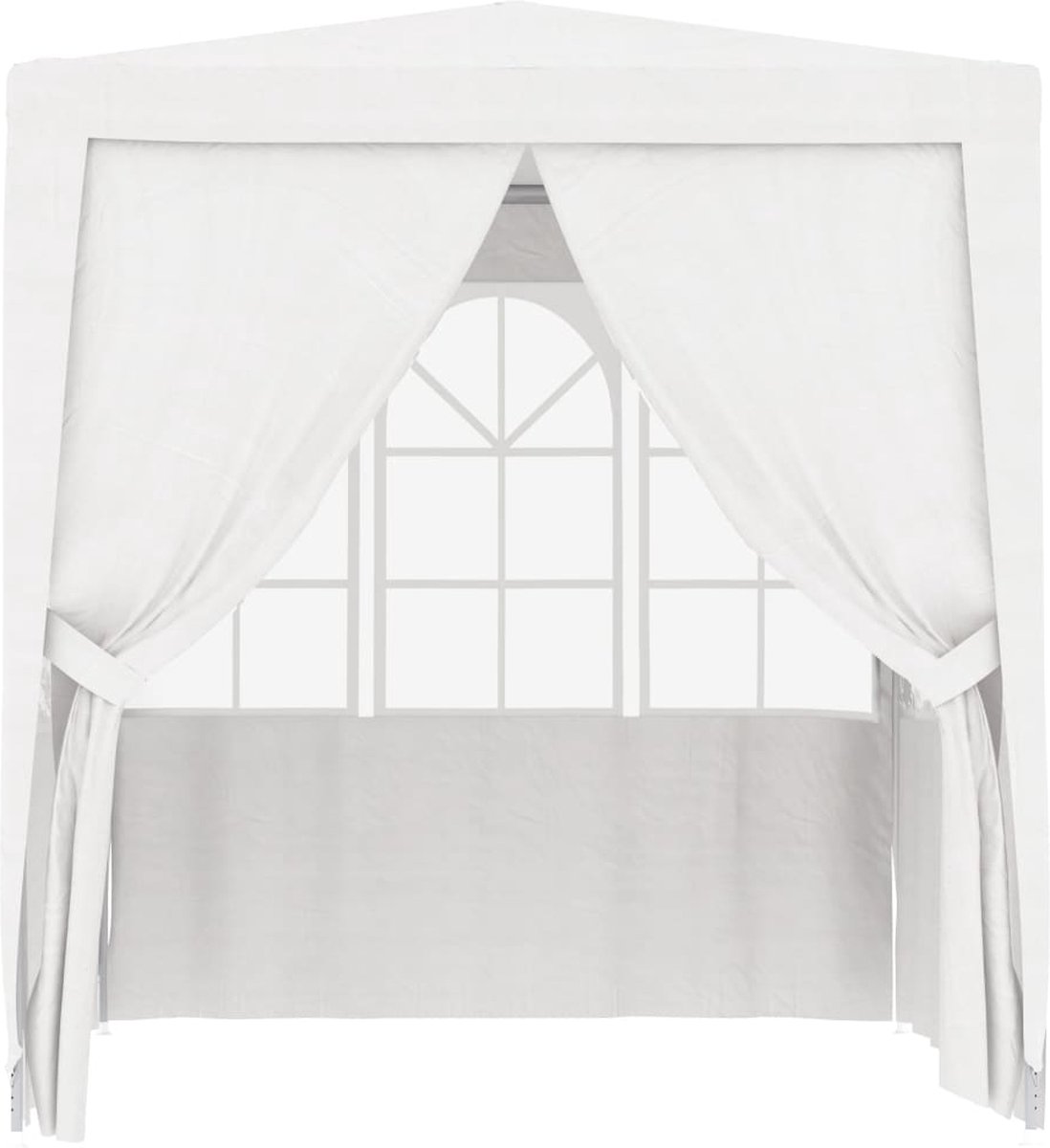vidaXL Partytent met Zijwanden Professioneel Feesttent Paviljoen Tuintent Zonwering Zonnescherm Zonneluifel Prieel Tent Tuinprieel 90 g/m² 4x9 m Blauw