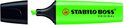 Groene Stabilo BOSS Original markeerstift met zwarte dop.
