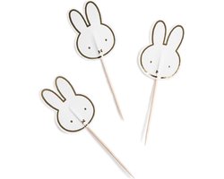 Haza Original Prikkers Nijntje Junior Hout Wit 8 Stuks