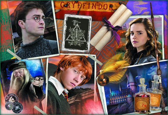 Puzzle 10 en 1 Trefl Harry Potter - 20/35/48 pièces