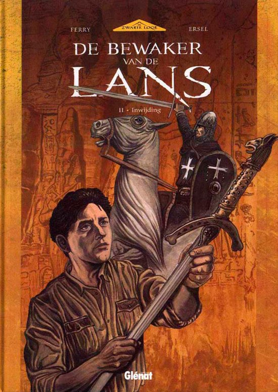 Cover van het boek 'De bewaker van de lans / 2 inwijding' van  Ersel