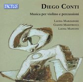 Laura Marzadori, Laura Mancini , Gianni Maestrucci - Conti: Musica Per Violino E Percussioni (CD)