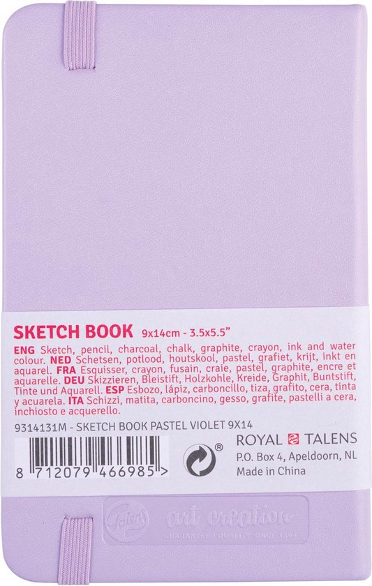Art Creation Sketchbook A4 Pastel Pink