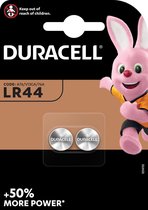 Duracell - LR44 - Alkaline Batterij - 2 stuks