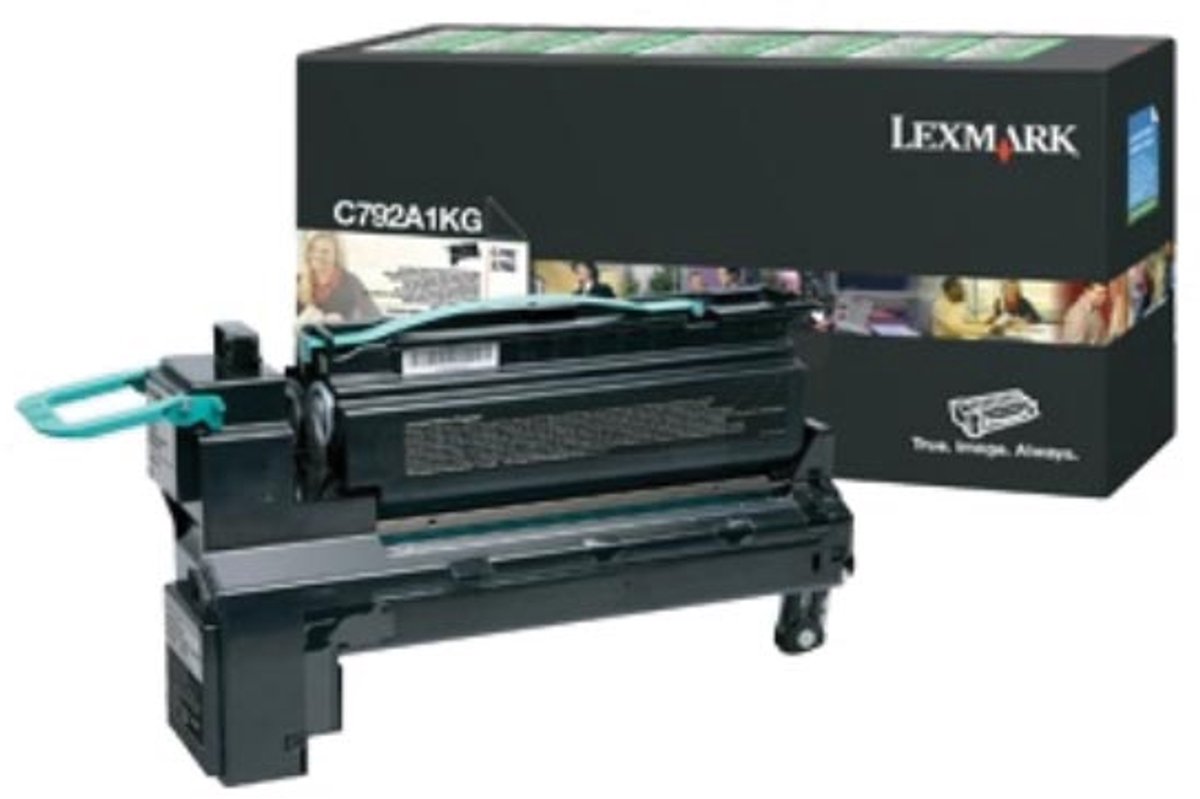 Lexmark C792A1KG Tonercartridge - Zwart
