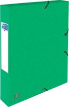 Elastobox oxford top file+ a4 40mm groen | 1 stuk | 9 stuks