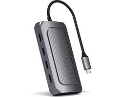 Satechi USB4 Multiport Adapter with 8K HDMI - Grijs