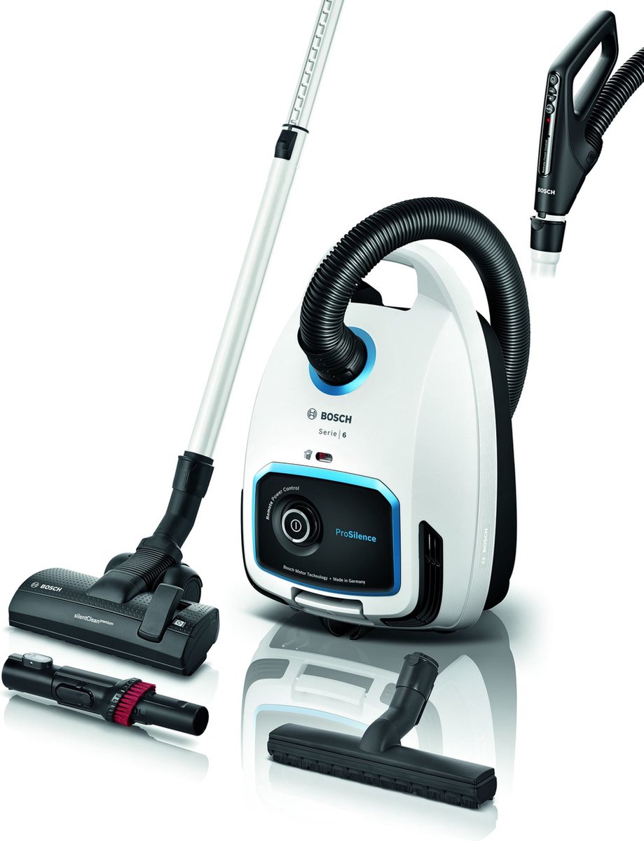 Bosch Serie 6 stofzuiger met zak ProSilence BGB6SIL1