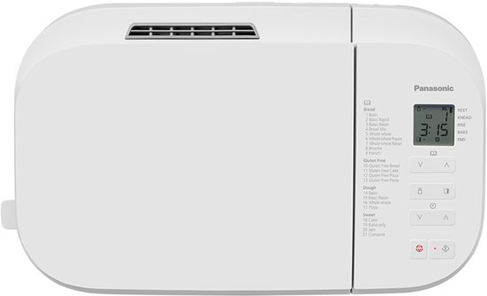 Panasonic SD-B2510 machine à pain 550 W Blanc