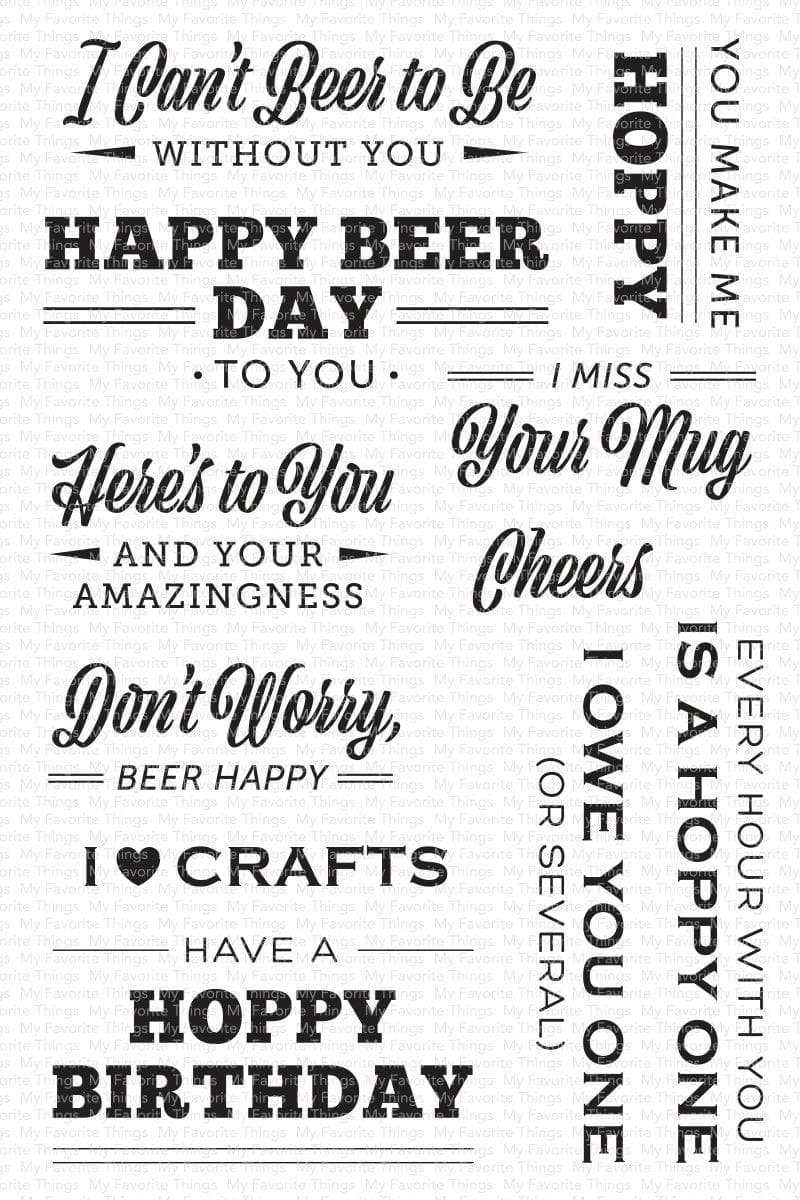 Here's to You Clear Stamps (CS-663)