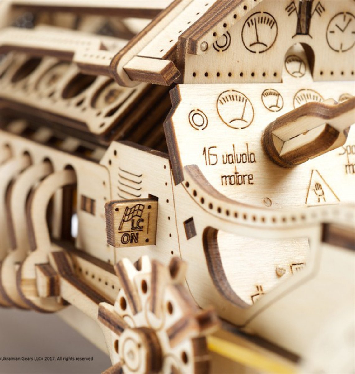UGEARS Houten 3D Model - U-9 Grand Prix Car — afbeelding 14