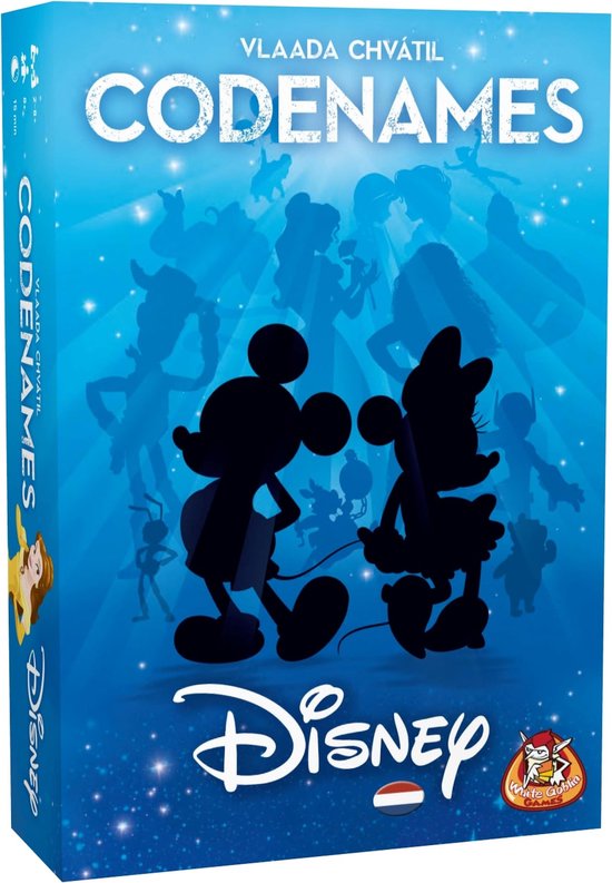 Gezelschapsspel: Codenames Disney, uitgegeven door White Goblin Games
