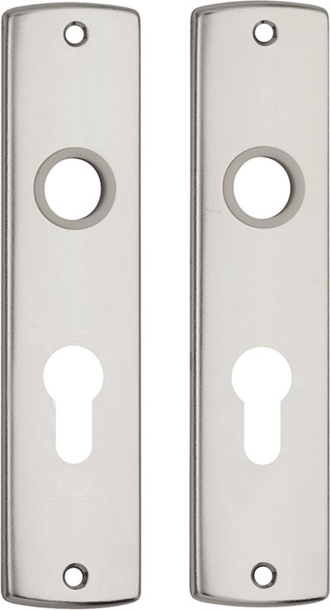 Axa deurschild (binnen) - aluminium - f1 aluminium naturel - (lxb) 200x45mm - 8713249233543