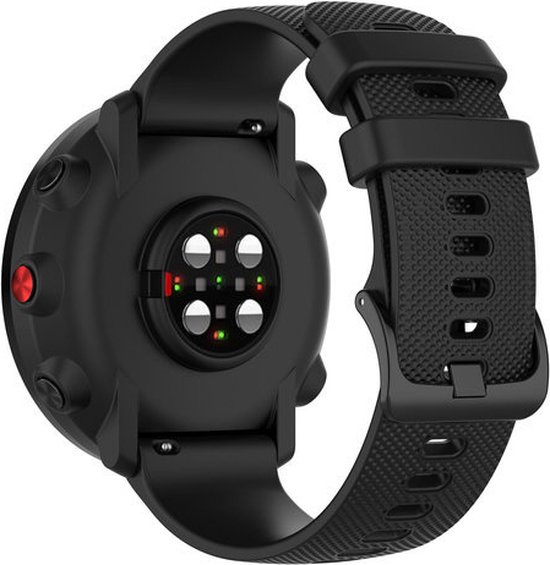 Strap-it Xiaomi Watch S1 Bracelet en silicone de luxe - Noir