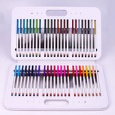 HIMI - aquarel potloden in handige draagkoffer - set van 48