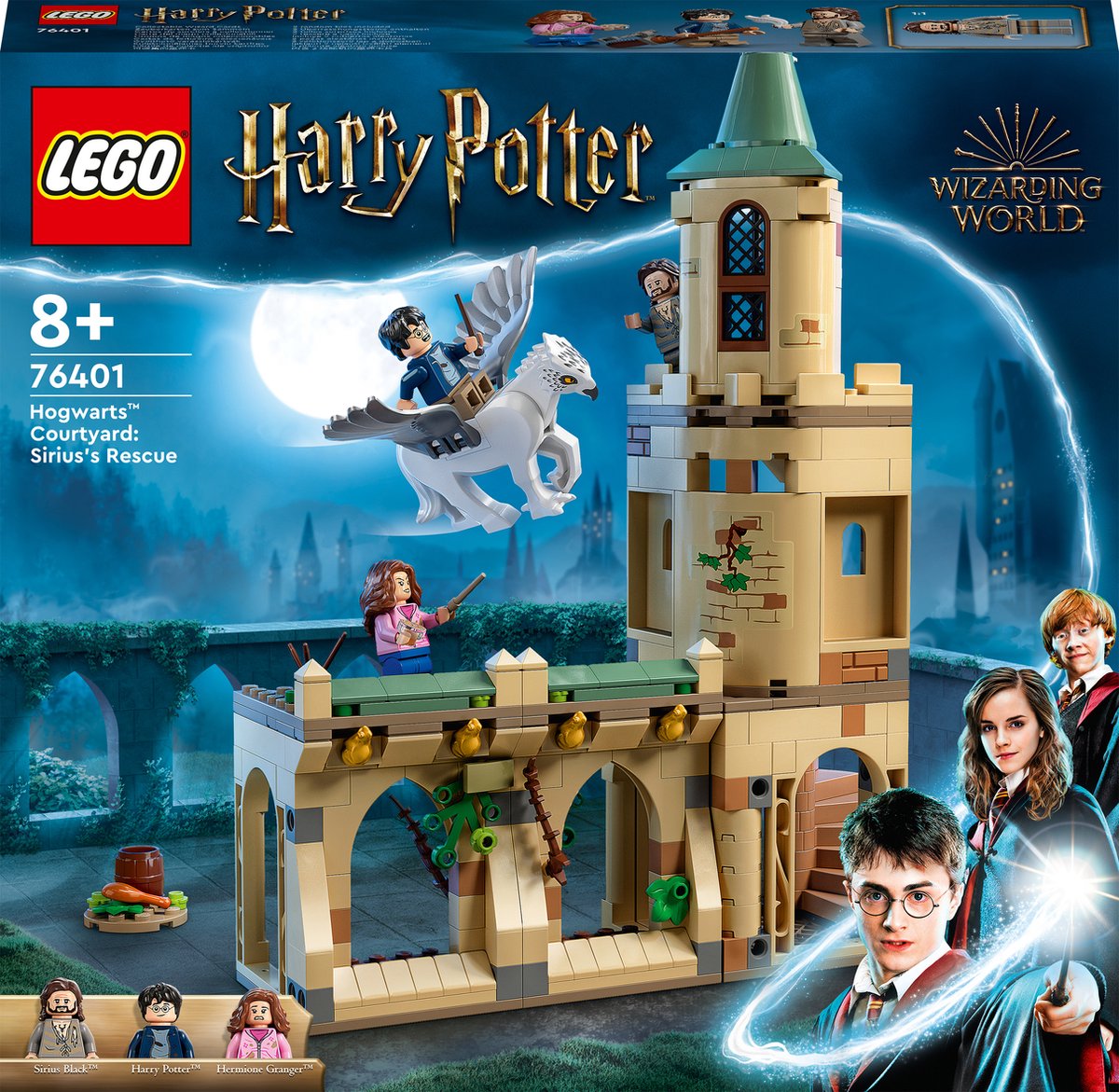 LEGO Harry Potter TM Zweinstein Binnenplaats: Sirius' redding - 76401 | bol. com