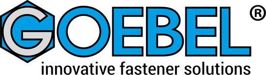 GOEBEL® - 100 x Attaches de serrage en acier inoxydable A2 1/60 avec contre-crochet - Trou de rivet aveugle 4,1 mm - Premium Fixation de boîte - Fermeture de tension - Qualité supérieure - Contre-pièce incluse