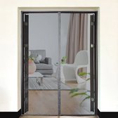 Rideau de porte - rideau de porte - rideau de porte magnétique - rideau de porte - rideau de porte transparent - L 170cm x H 210cm