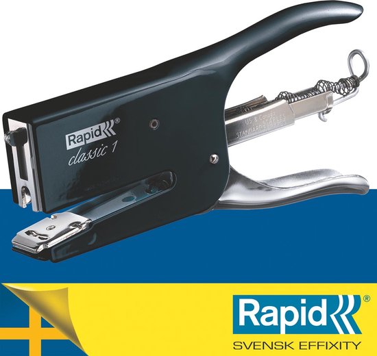 Maped niettang Essentials Metal 24-26/6, zwart, in een doos - Office