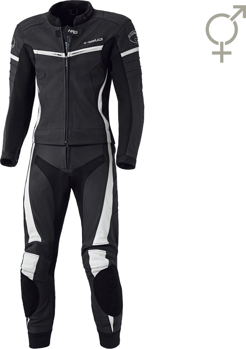 Held Spire Zwart Wit Dames 2-Delig Motorpak - Racepak