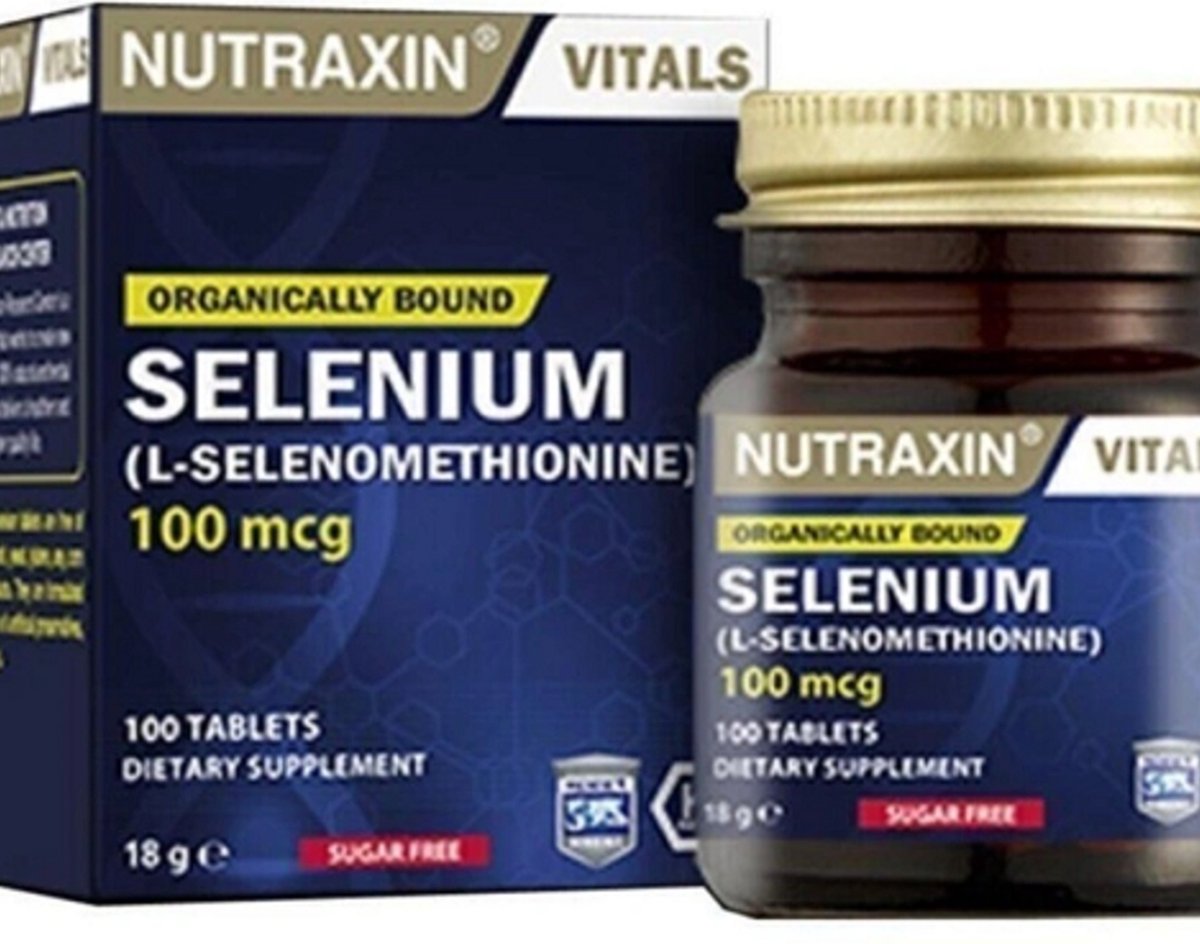 Goedkoopste Nutraxin - Selenium 100 MCG 100 tabletten