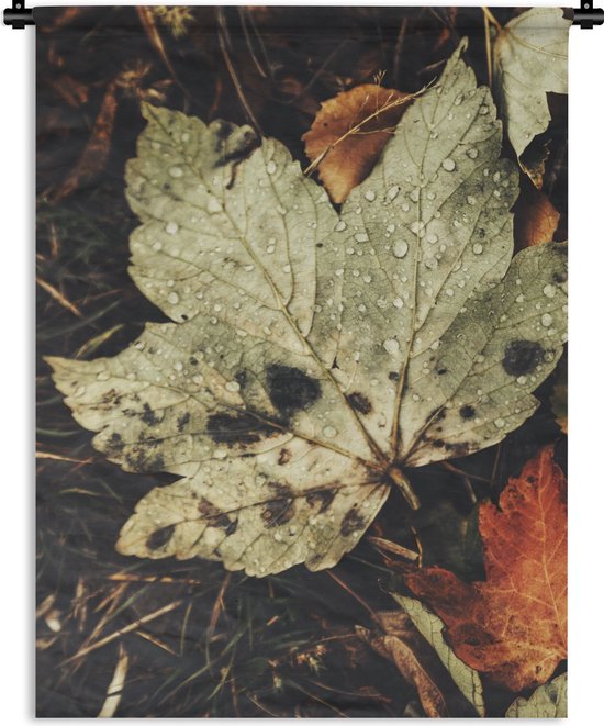 Tapisserie - Tapisserie - Feuilles d'automne - Automne - Saisons - Nature - 90x120 cm - Tapisserie