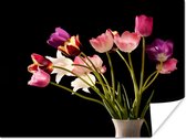 Poster Tulpen - Stilleven - Bloemen - 120x90 cm