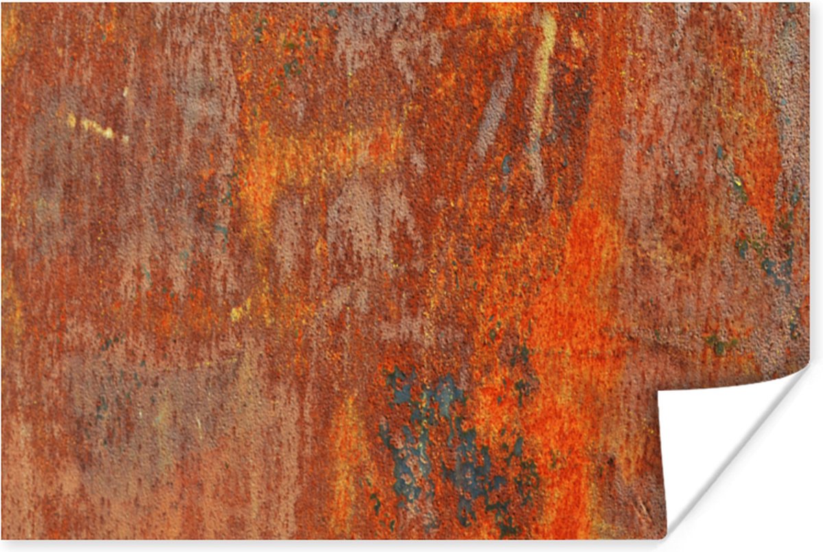 Poster Roest - Industrieel - Staal - 60x40 cm