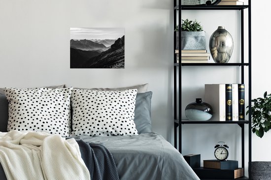 Affiche Montagnes - Nature - Brouillard - 40x30 cm