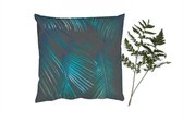 Coussins décoratifs - Oreillers Salon - 40x40 cm - Palmier - Palmier - Tropical
