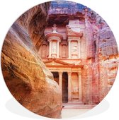 WallCircle - Tableau - Jordan Stone Architecture - Multicolore - 90 X 90 Cm