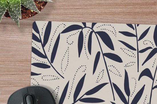 Tapis de souris XXL - Sous-main - Tapis de bureau - Plantes - Japon - Motifs - 120x80 cm - Tapis de souris XXL