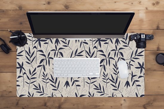 Tapis de souris XXL - Sous-main - Tapis de bureau - Plantes - Japon - Motifs - 90x45 cm - Tapis de souris XXL