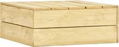 vidaXL - Tuintafel - 75x75x31 - cm - geïmpregneerd - grenenhout
