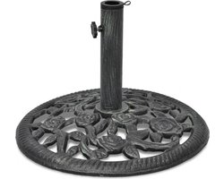 vidaXL - Parasolvoet - 12 - kg - 48 - cm - gietijzer