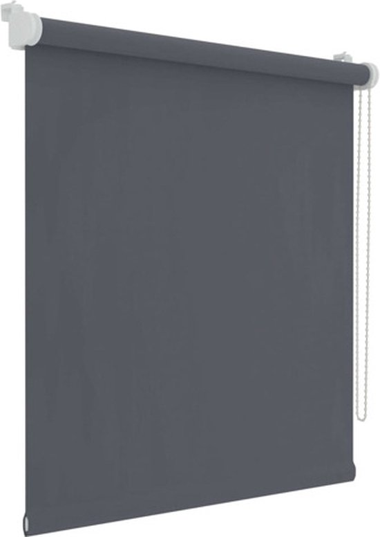 Decosol Mini-rolgordijn verduisterend 87x160 cm antraciet | bol.com