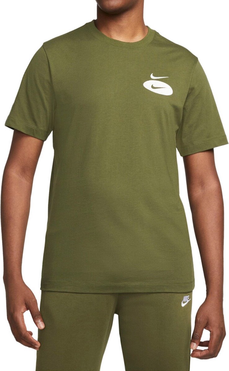 Nike Swoosh League Heren Shirt Groen