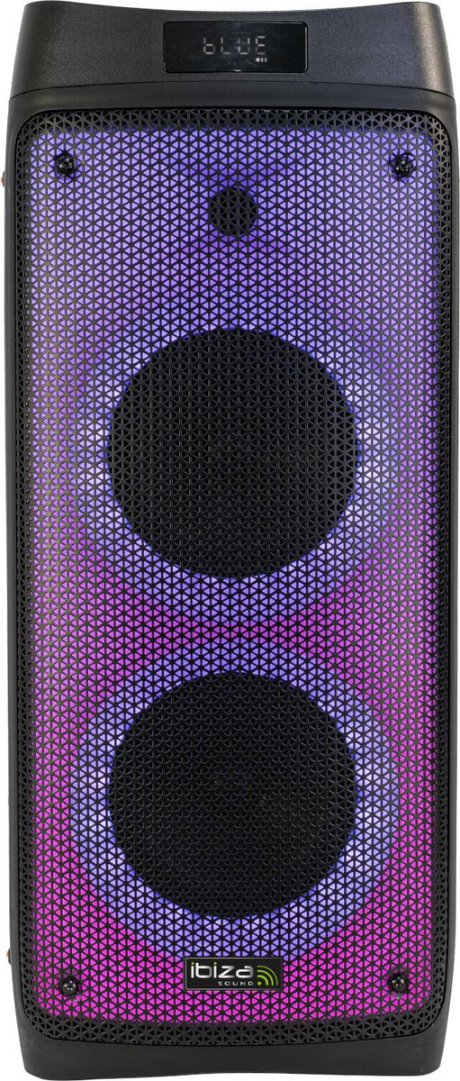 Ibiza Sound 10-5584 Draagbare & party speaker Zwart 300 W van Ibiza Sound — afbeelding 4