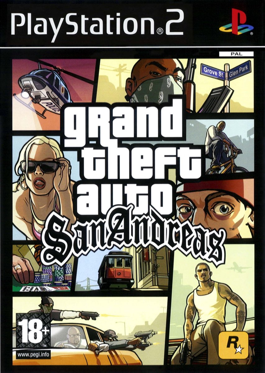 Noord West Meedogenloos schreeuw Grand Theft Auto - San Andreas | Games | bol.com