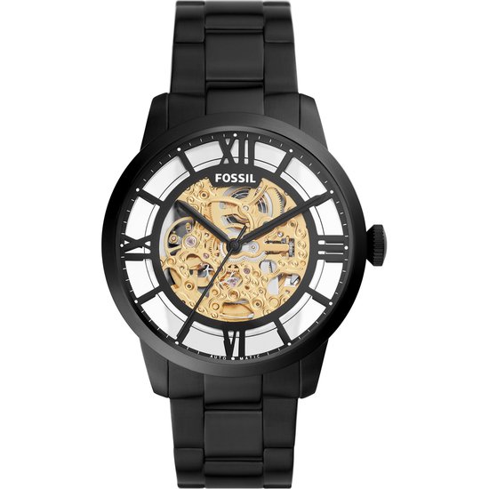 Fossil Townsman ME3197 Horloge - Staal - Zwart - Ø 44 mm