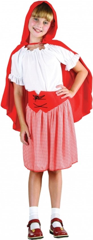 Roodkapje outfit voor meisjes 134-146 (9-11 jaar)