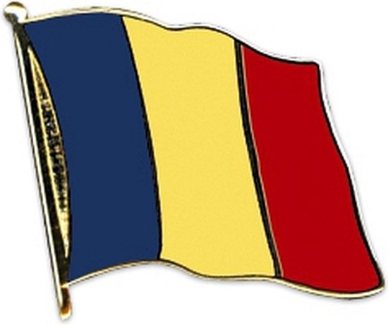 Supporters pin broche speldje vlag Roemenië 20 mm - Feestartikelen | bol.com