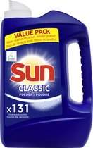 Sun - Vaatwaspoeder - Regular - Voordeelverpakking 4 x 131 vaatwasbeurten