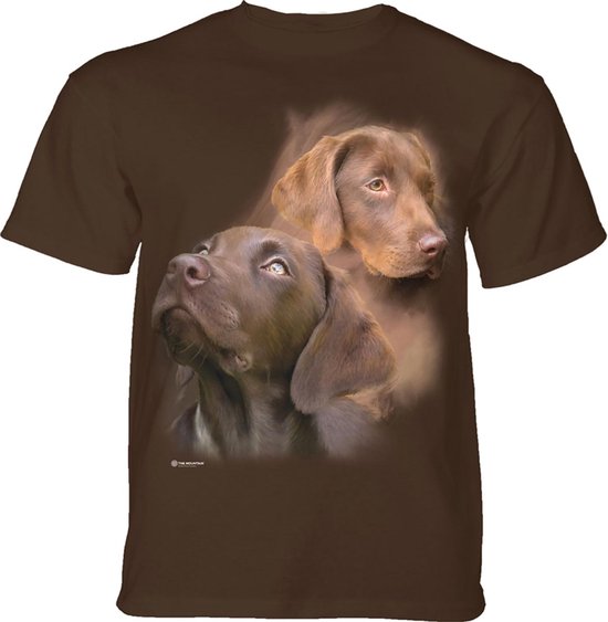 T-shirt Chocolate Labs ENFANT M