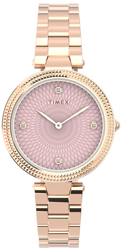 Timex Adorn TW2V24300 Horloge - Staal - Rosékleurig - Ø 32 mm
