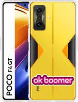 Xiaomi Poco F4 GT Hoesje OK Boomer - Designed by Cazy