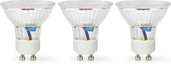 Nedis LED-Lamp GU10 - Spot - 4.5 W - 345 lm - 2700 K - Warm Wit - Retrostijl - Stuks