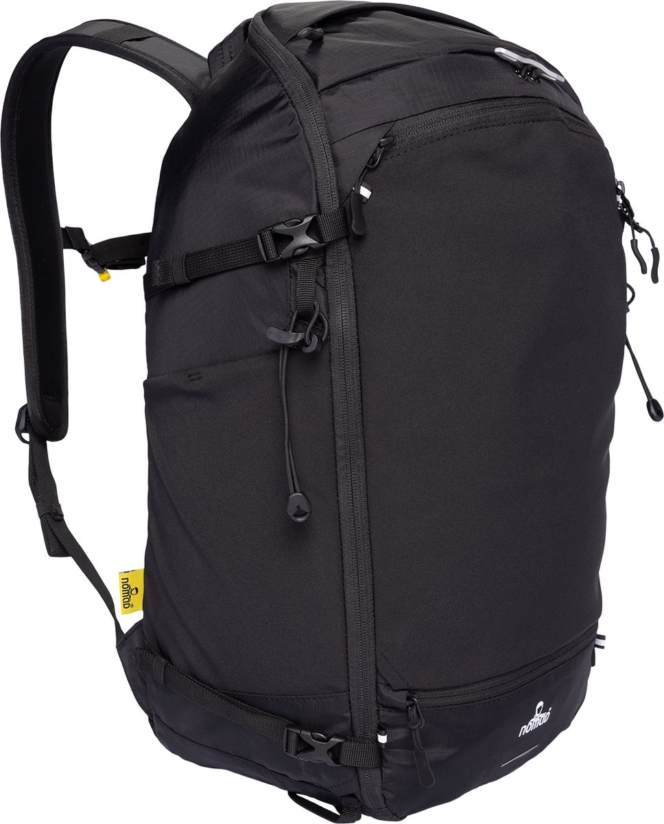 NOMAD® Montagon Premium 30 hiking daypack | 30 L | Zwart | Vochttransporterend rugsysteem | S-vormige zacht gepadde schouderbanden
