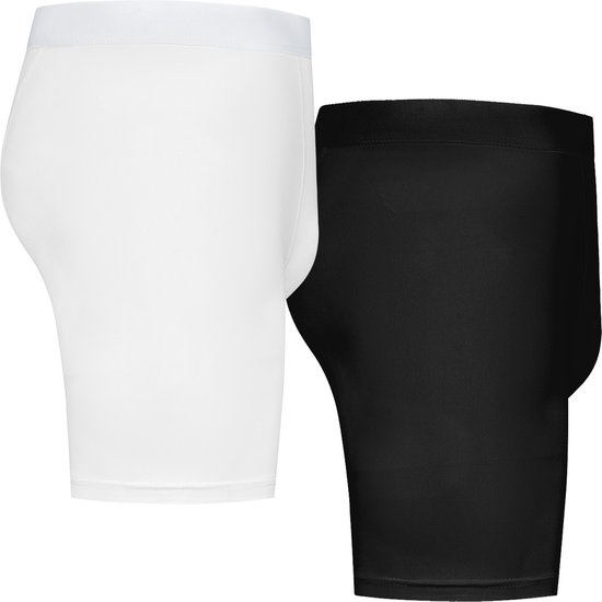 Gladiator Sports Pantalon de compression pantalon aine Homme Noir